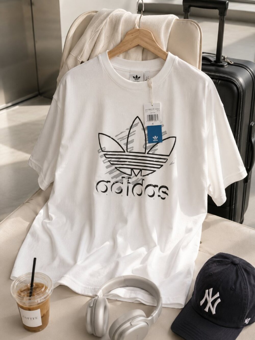 Adidas Graphic Tee Streetwear Athleisure Oversized XL NWT